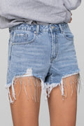 Willows Rhinestone Denim Shorts