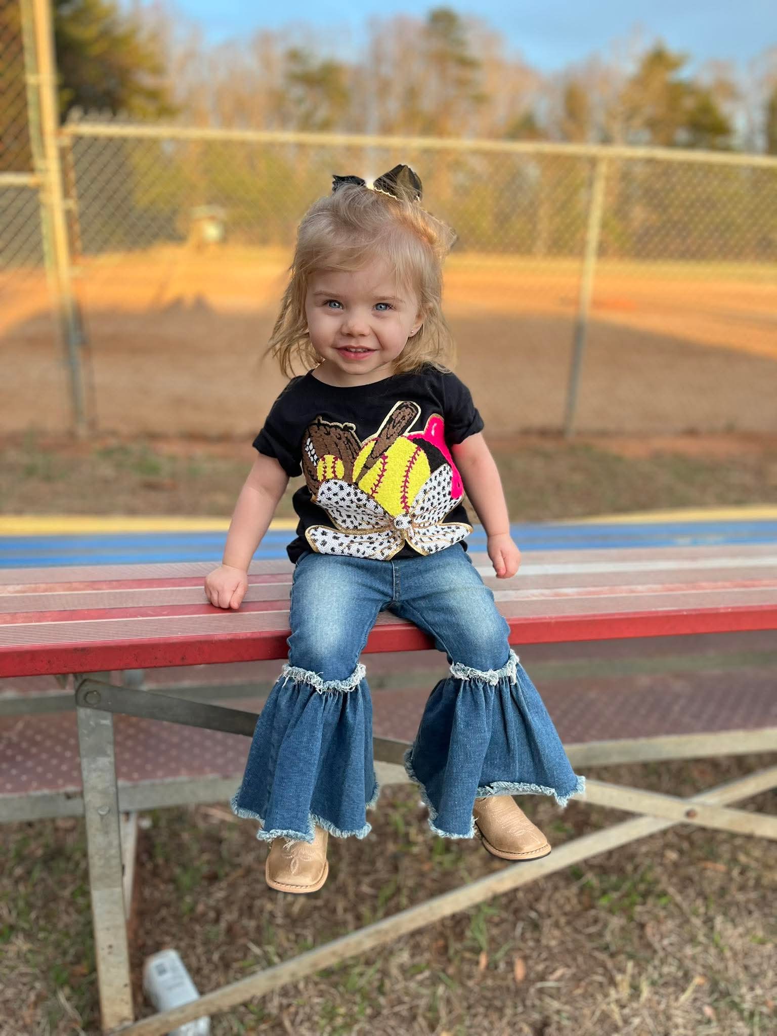 Denim Bell Bottoms