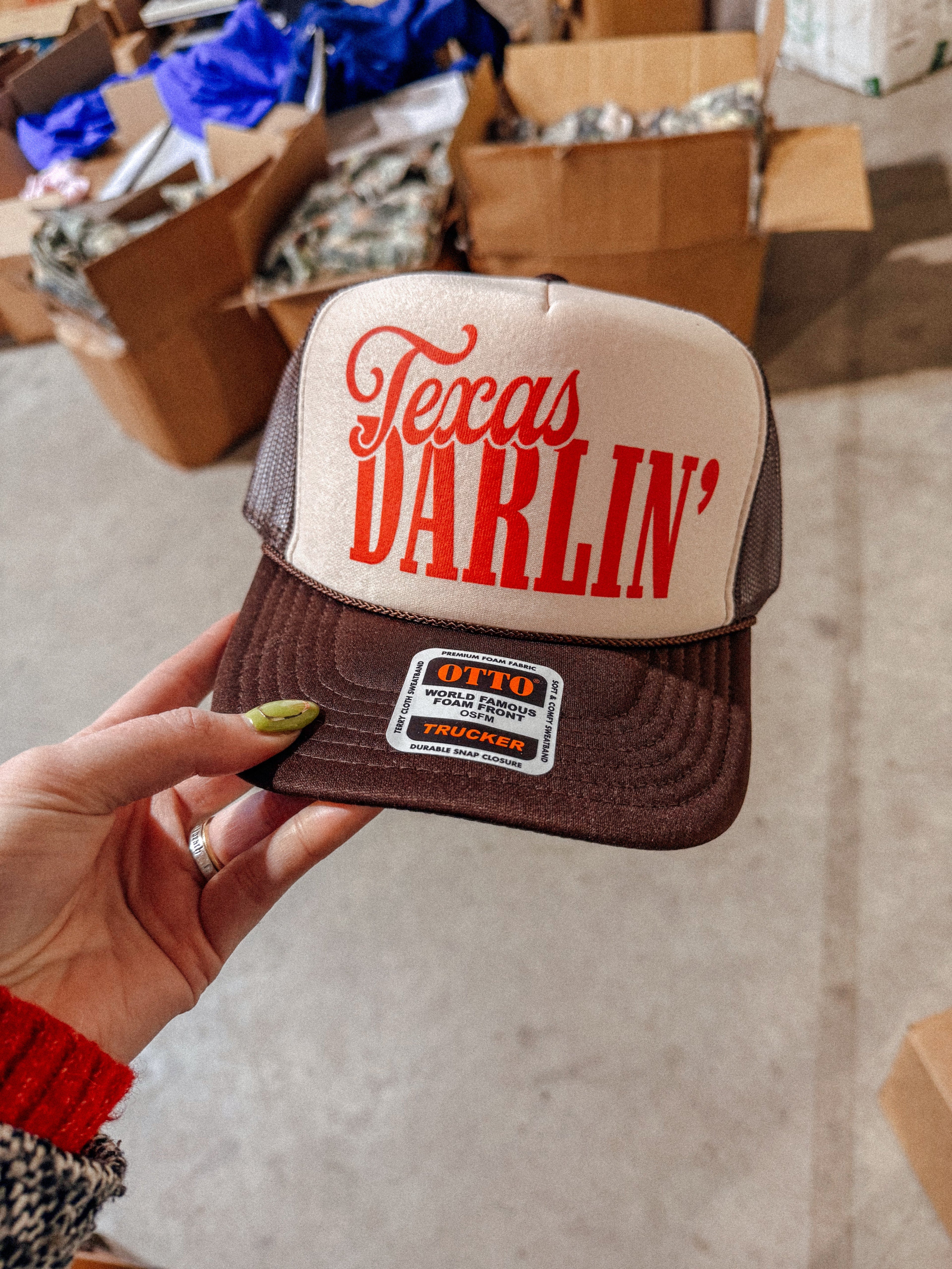 Underground Original Design: Texas Darlin', Western Trucker Hat