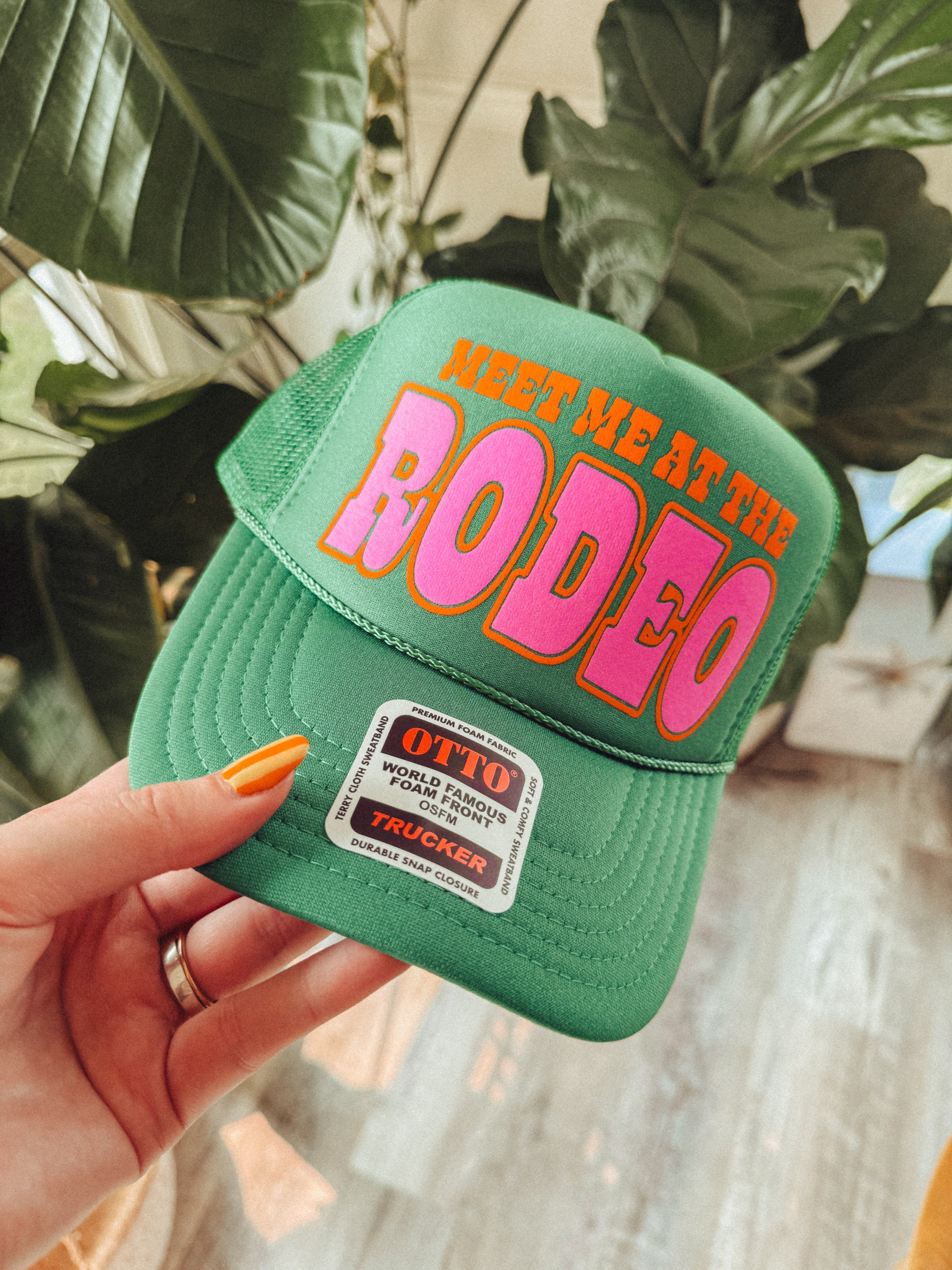 Underground Original Design: Meet Me at the Rodeo, Western Trucker Hat