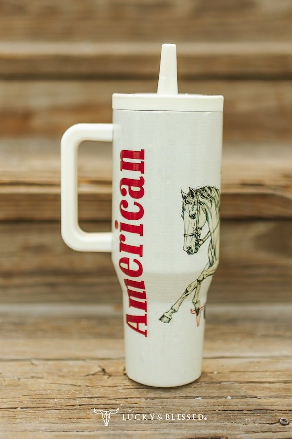 American Cowgirl Printed Tumbler (40oz)