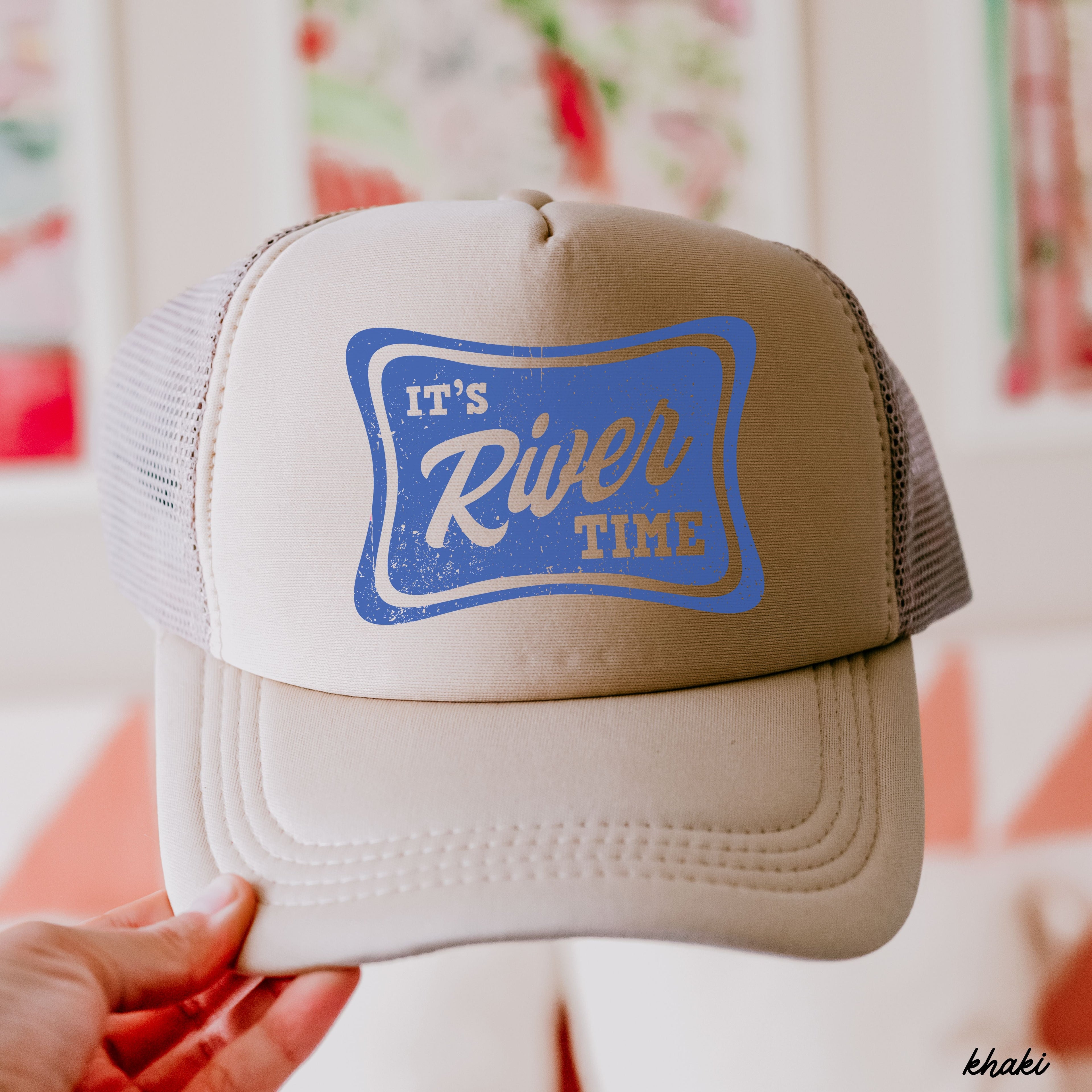 It's River Time Trucker Hat *9 COLORS