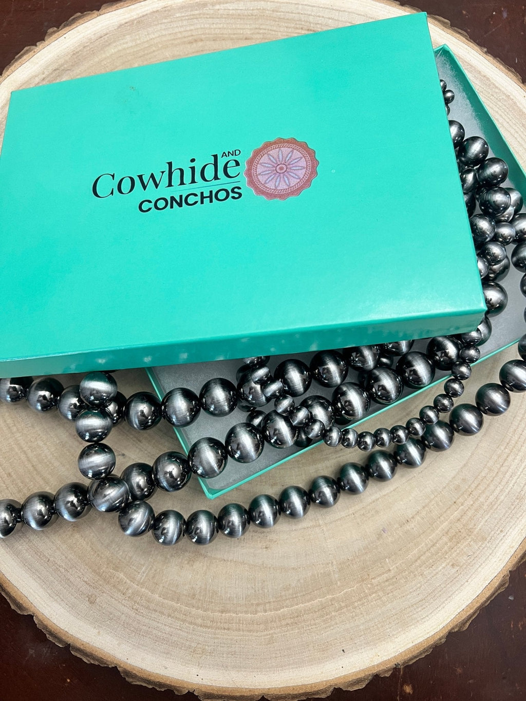 Six Row Faux Sterling Pearl Layered Necklace Set