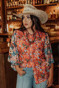 YeeHaw Red Blouse